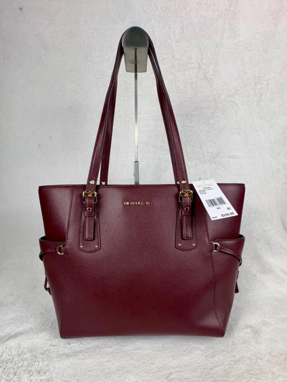 Michael Kors NWT Voyager Tote in Deep Merlot